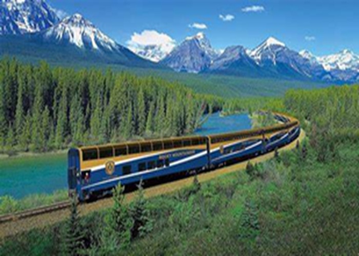 La ferrovia trans-canadese, spesso definita semplicemente la Canadian Pacific Railway
