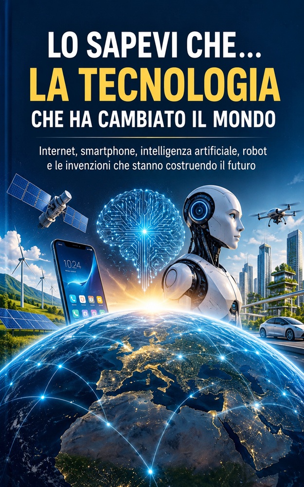Internet, smartphone, intelligenza artificiale, robot e tecnologie del futuro